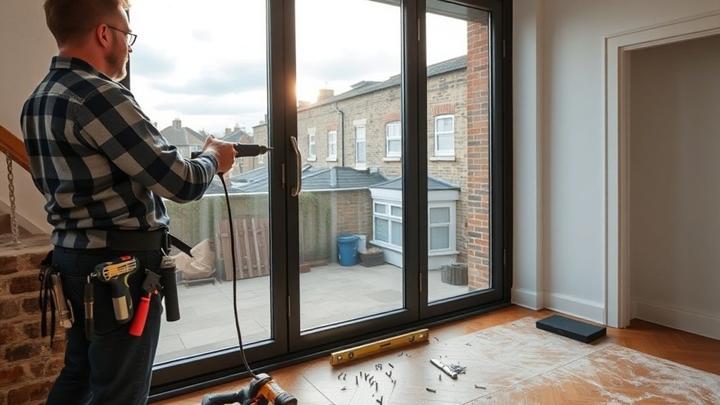 Aluminium Door Installation Feltham