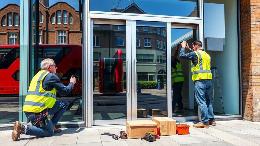 Automatic Door Installation Feltham