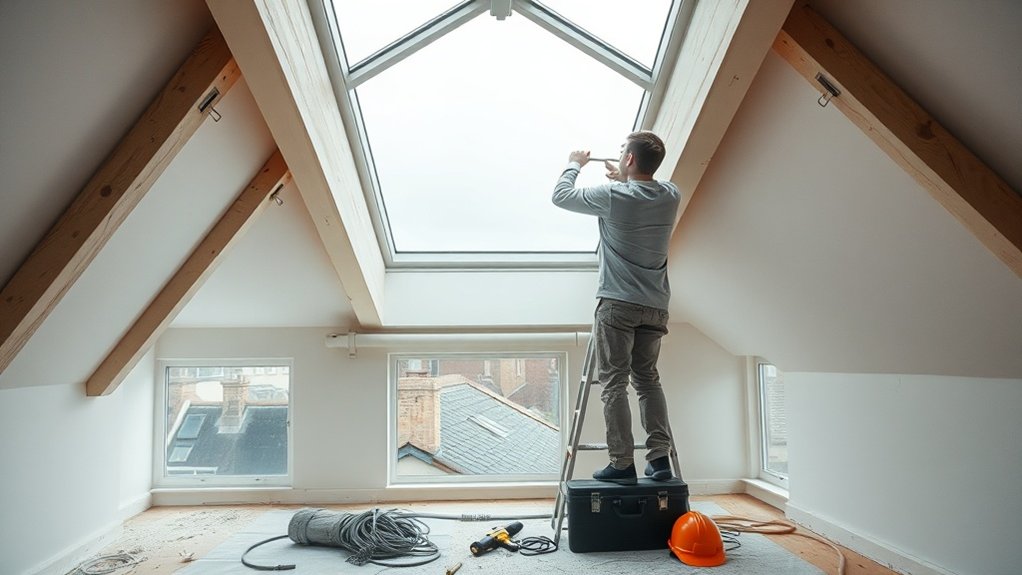 Electric Skylight Installation Feltham