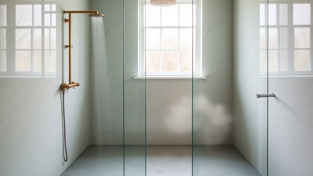Wet Room Glass Panels Feltham